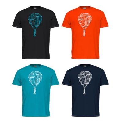 CAMISETA HEAD PADEL TYPO