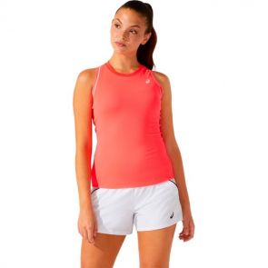 CAMISETA ASICS COURT W PIPING TANK DIVA PINK