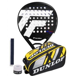 PACK TECNIFIBRE WALLMASTER 375 + PALETERO DUNLOP PRO SERIES