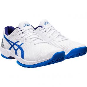 ASICS SOLUTION SWIFT FF CLAY WHITE ELECTRIC BLUE