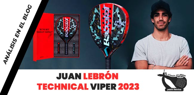 Raqueta de Padel Babolat Technical Viper Juan Lebrón 2023 – Racquet Online